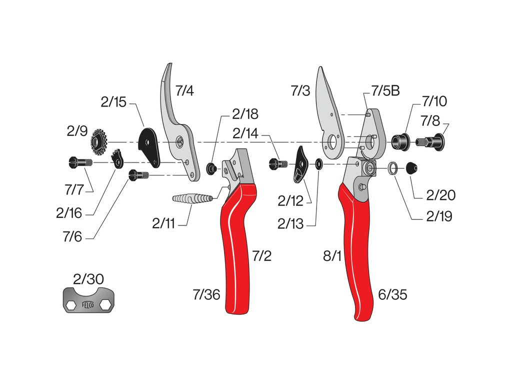 Felco 8 Snoeischaar - keizers.nu