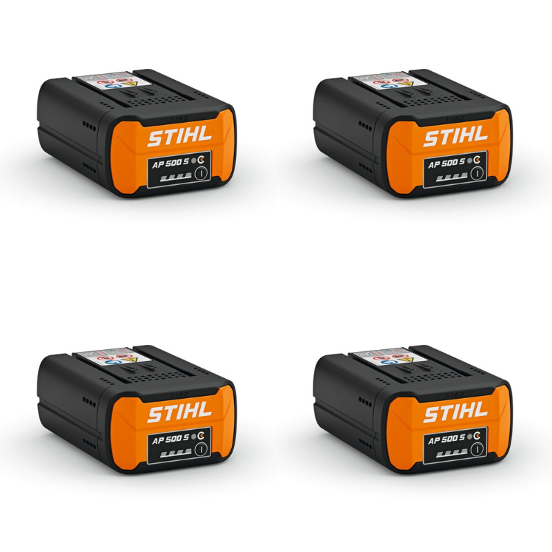 Stihl 4x AP 500 S - Actieset