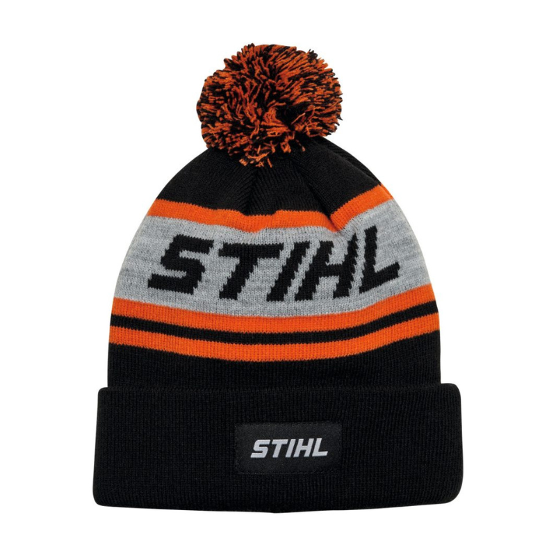 STIHL Muts Pompon 24 - Oranje/Zwart/Grijs