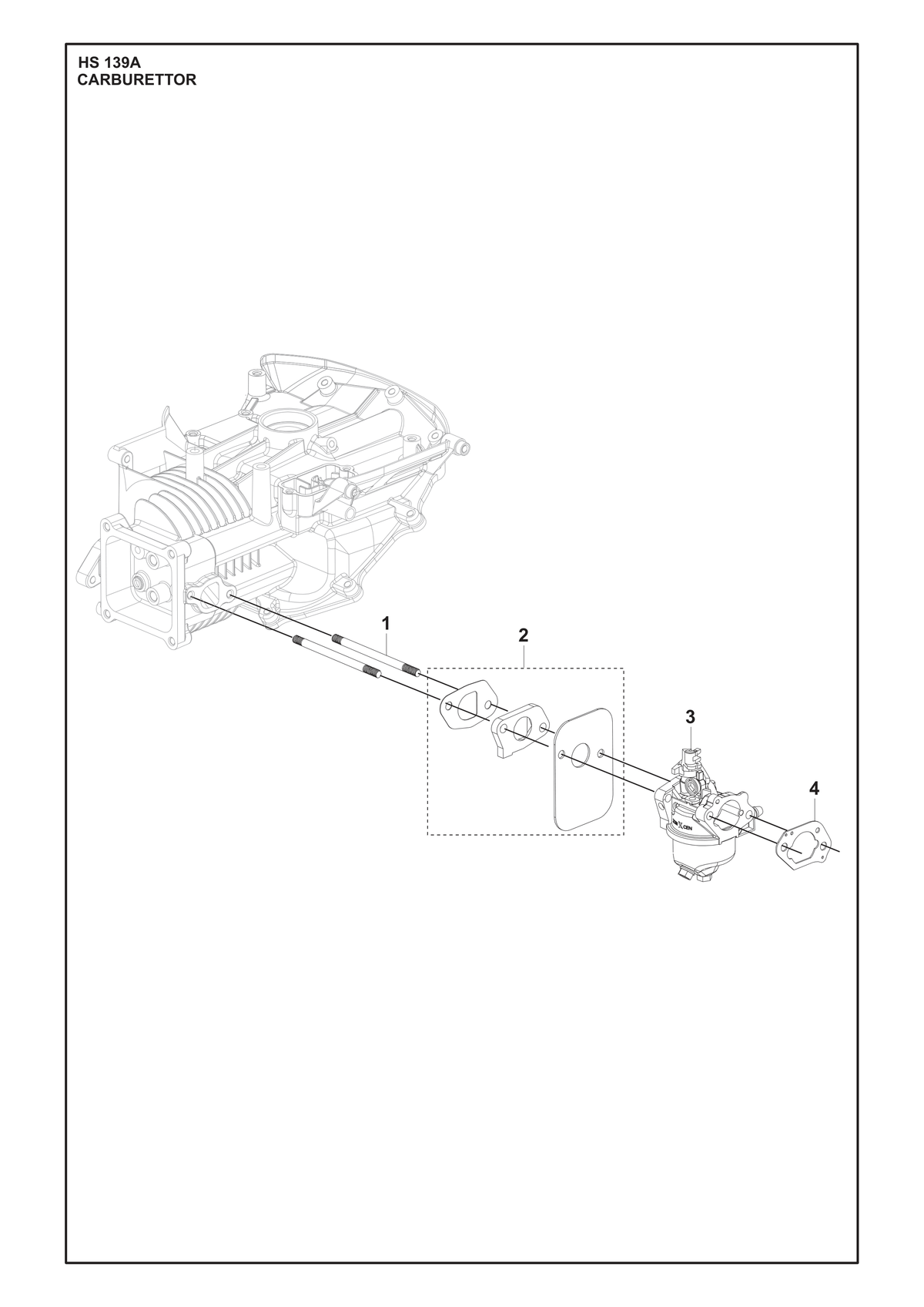 Husqvarna 599348551 onderdelentekening - positie 3