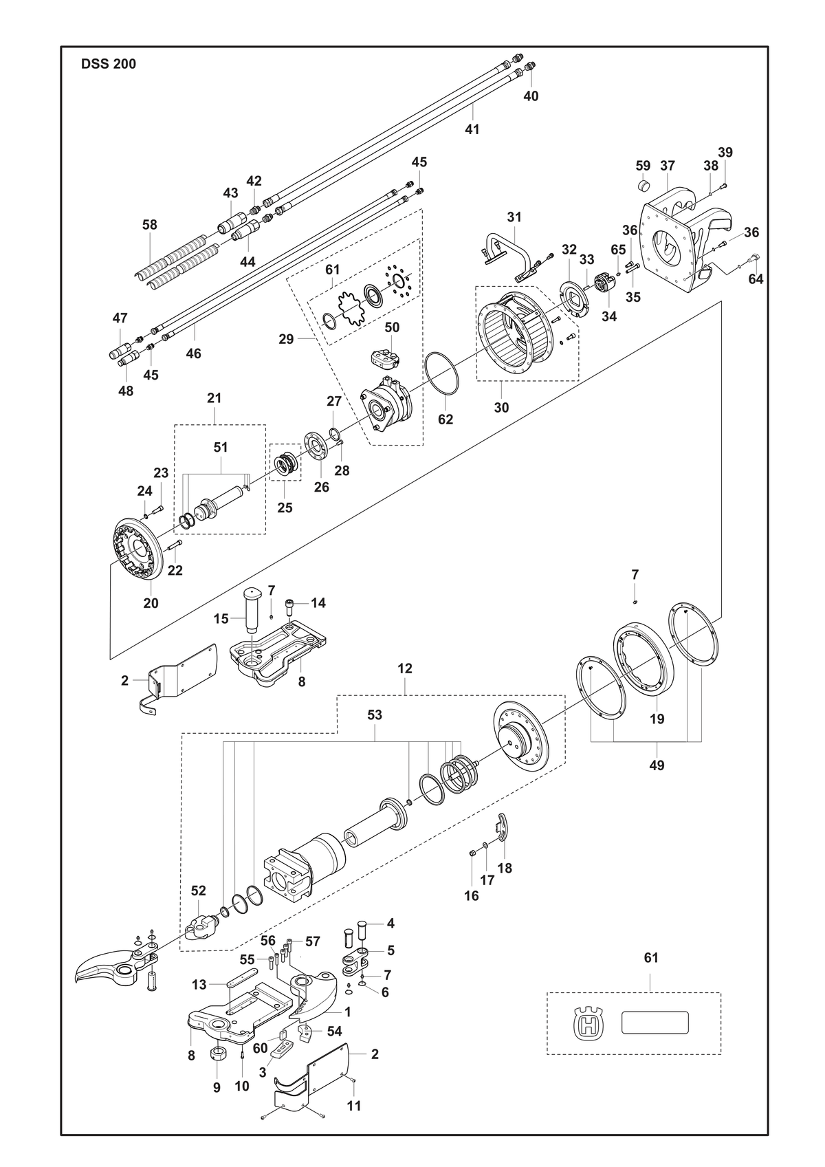 Husqvarna 586424501 onderdelentekening - positie 29