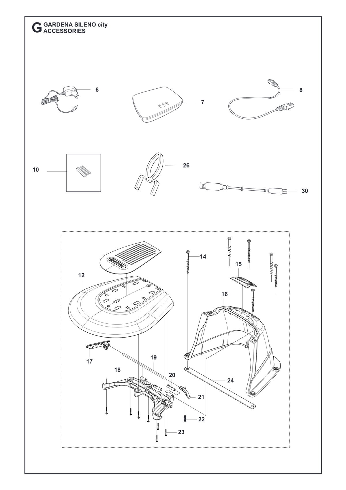 Husqvarna 586694201 onderdelentekening - positie 18
