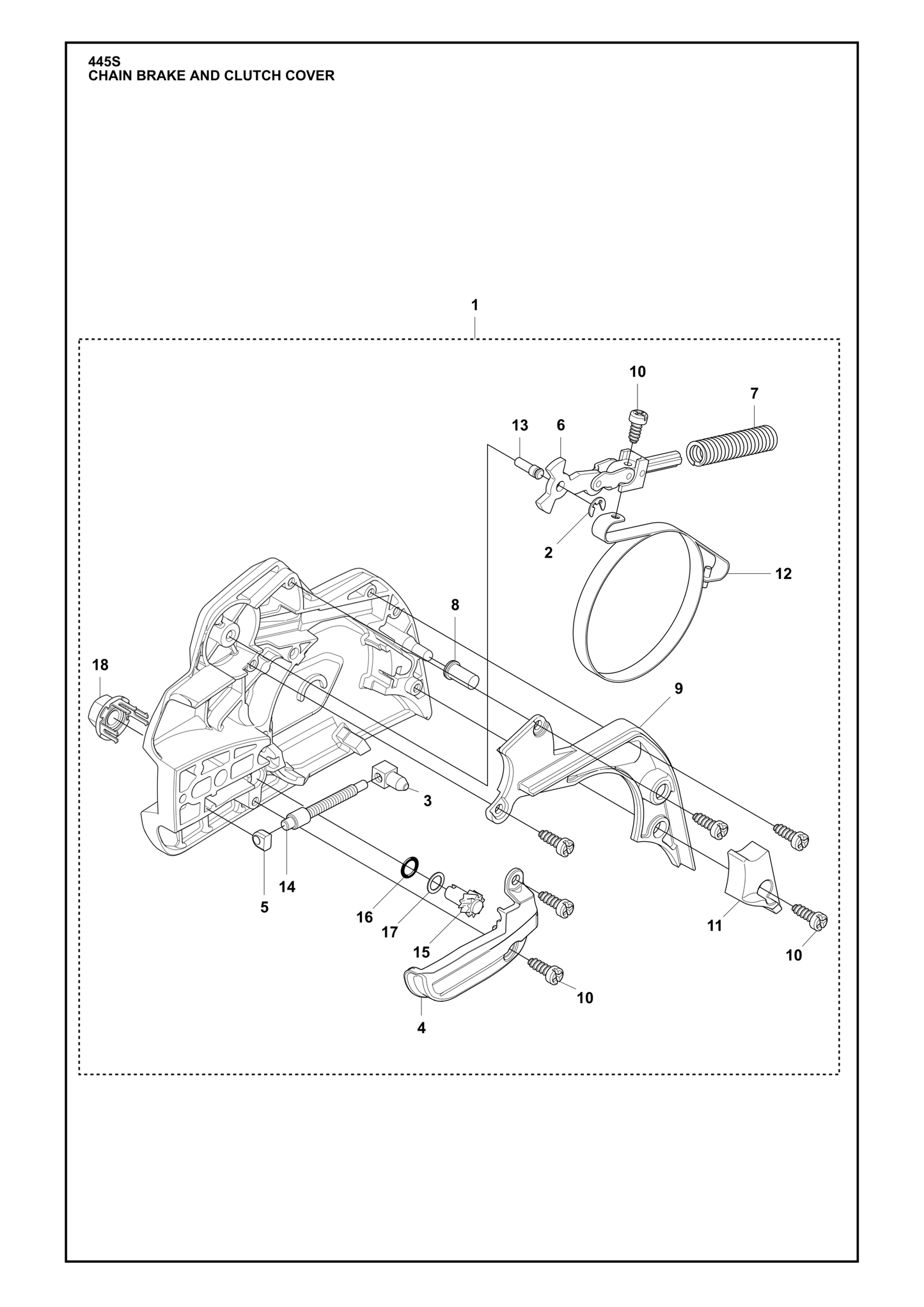 Husqvarna 503855201 onderdelentekening - positie 8