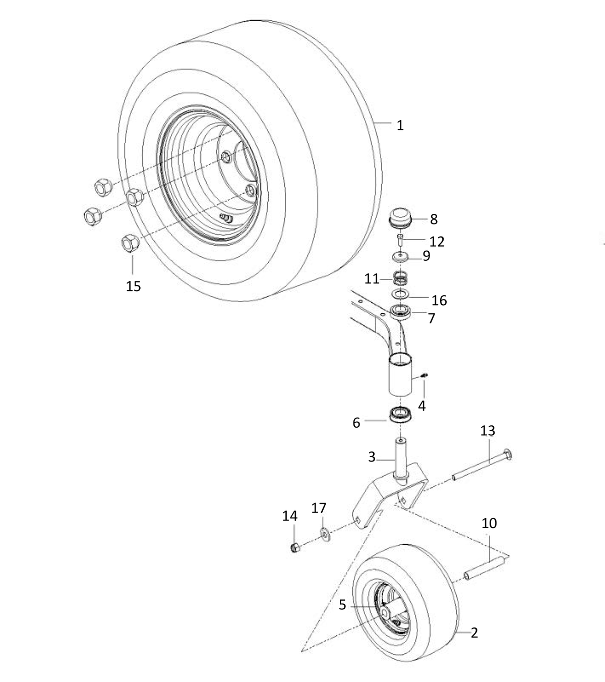 Husqvarna 596585401 onderdelentekening - positie 13