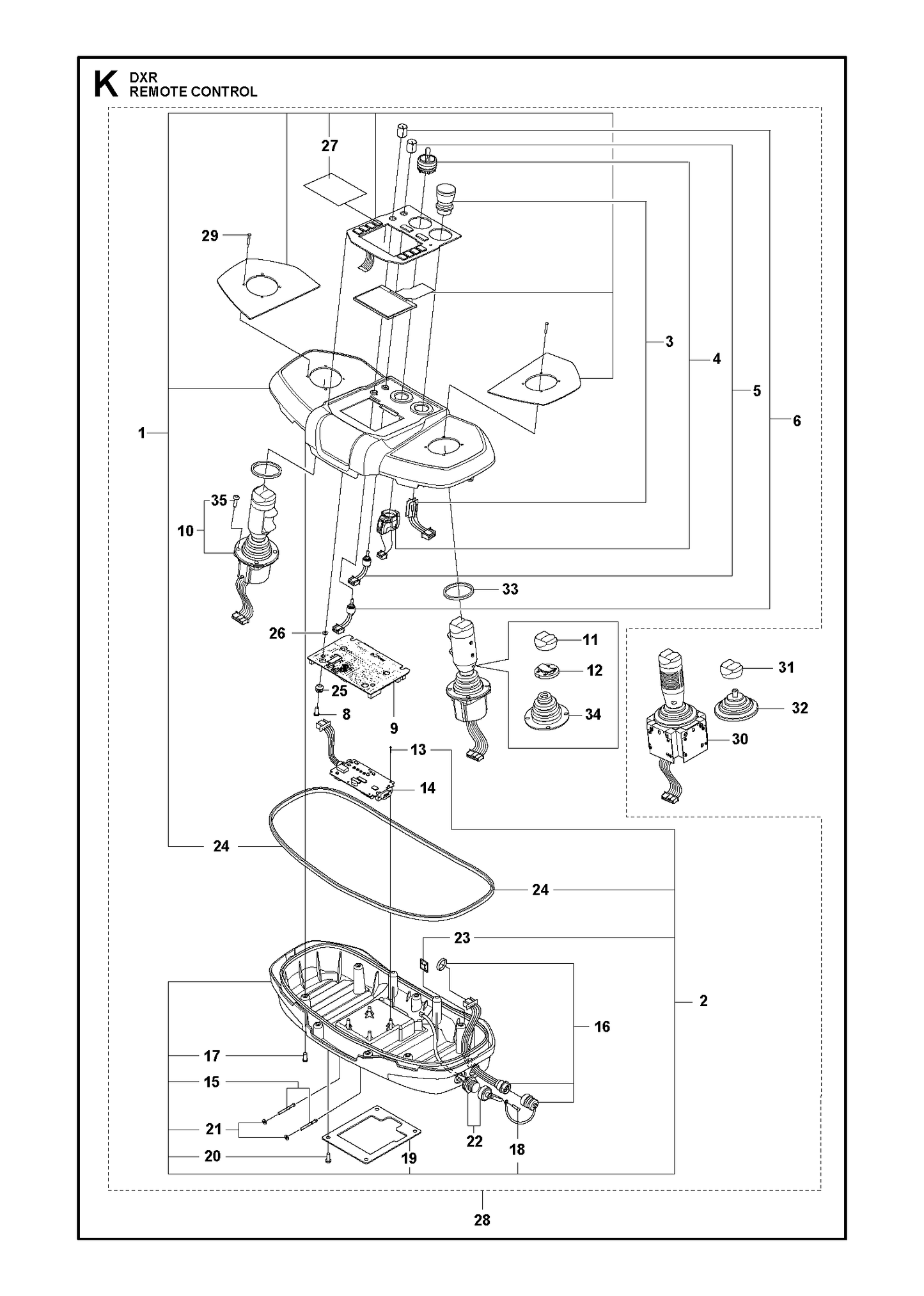 Husqvarna 510363501 onderdelentekening - positie 4
