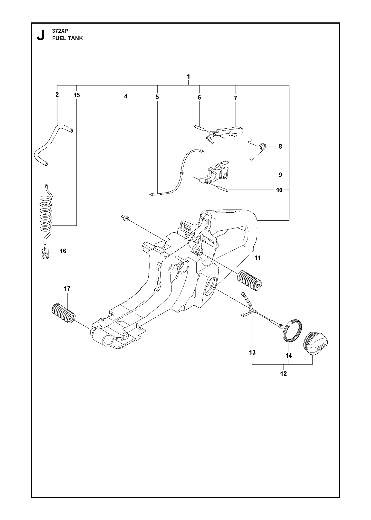 Husqvarna 501873101 onderdelentekening - positie 4