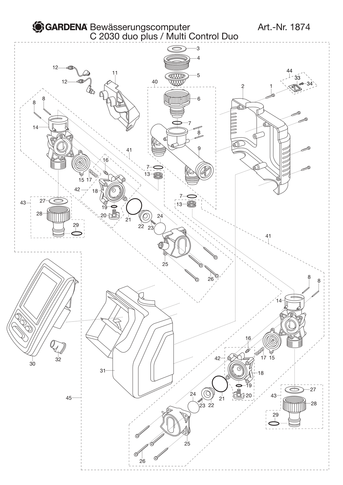 Husqvarna 585548701 onderdelentekening - positie 30