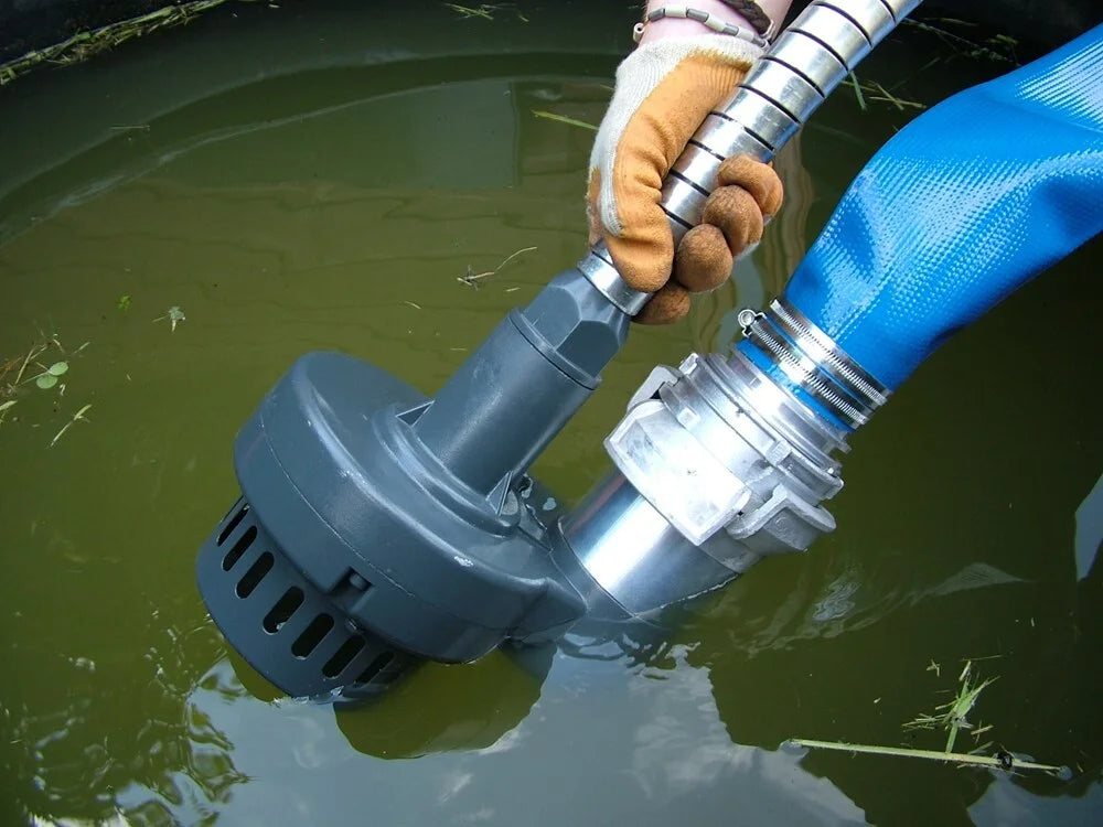 Belle (Onder-)waterpomp BGA 7M GX-160 motor + pompeenheid + slangen