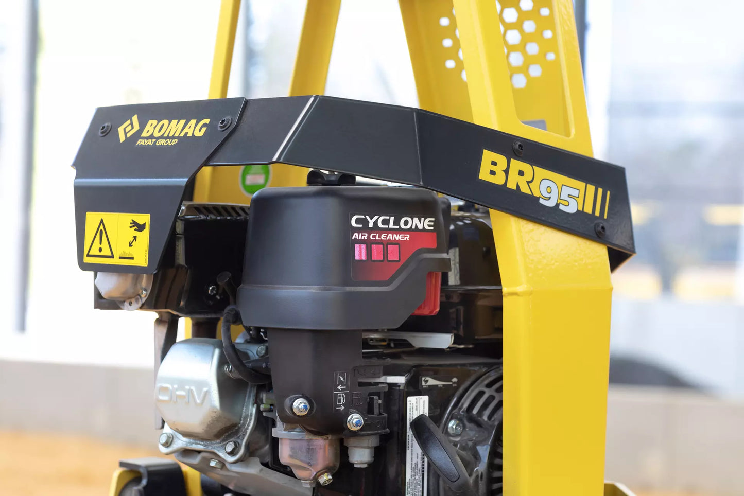 Bomag BR 95 Trilstamper / Roundplate - Tweedekansje