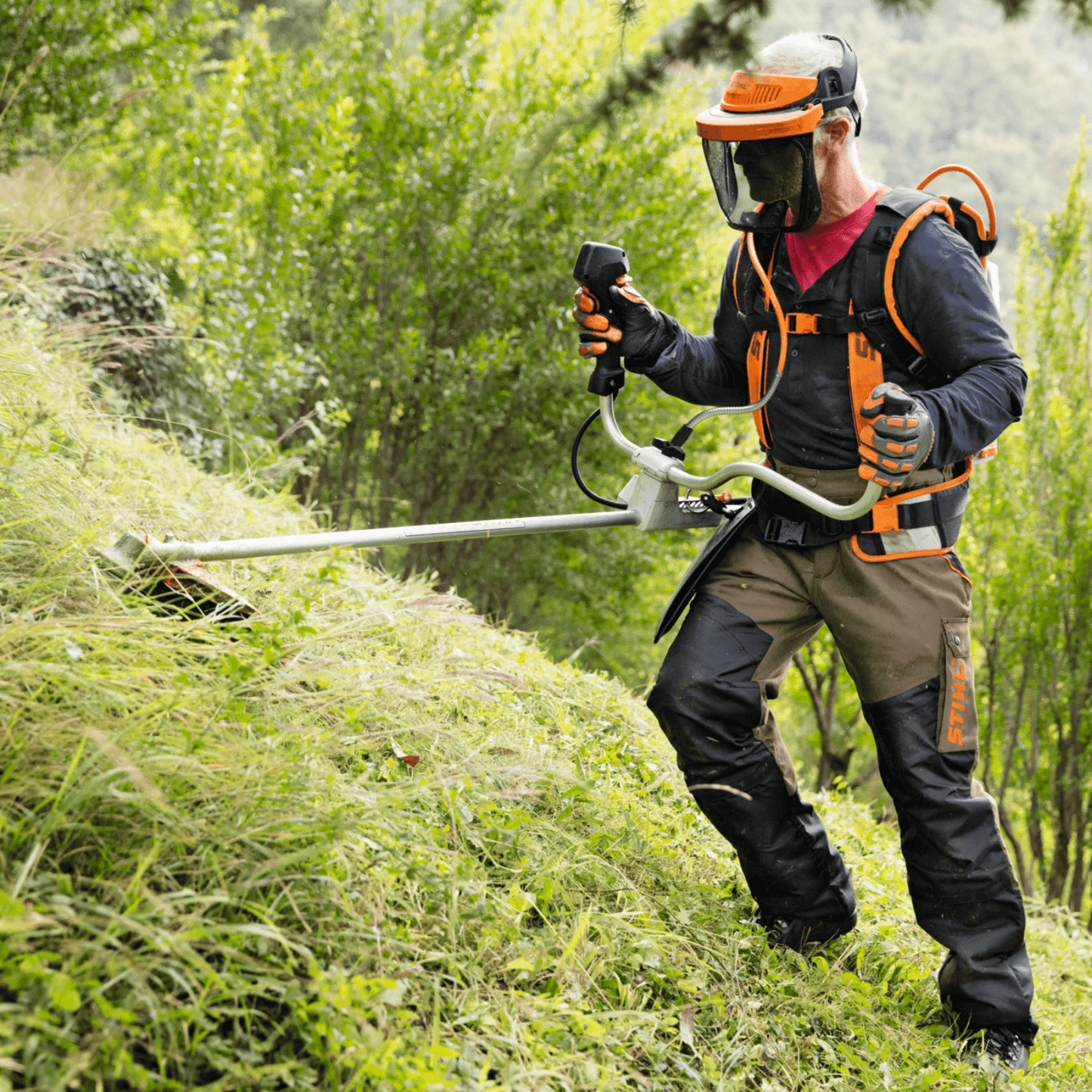 Stihl FSA 130 Accu Bosmaaier met Maaikop Body - DEMO