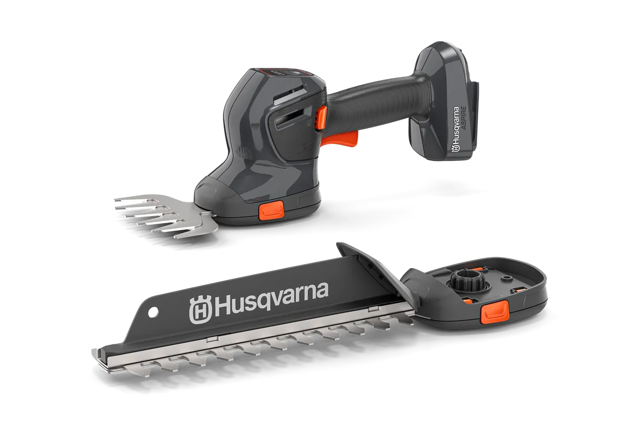 Husqvarna Aspire™ S20-P4A + Aspire™ pole-P4A buxusschaar set - mes 20 cm