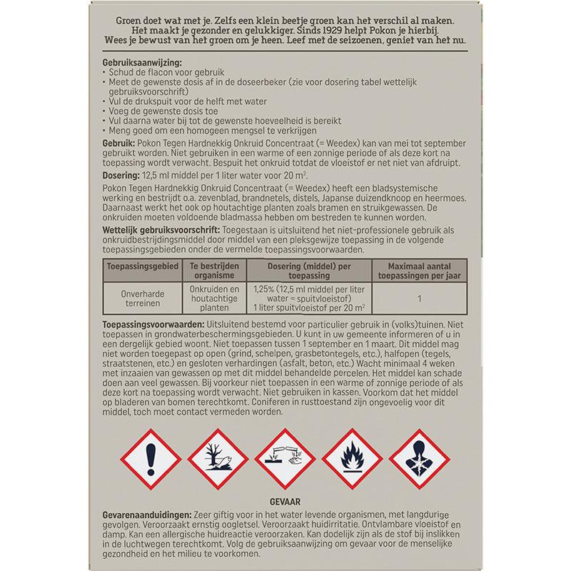 Pokon Tegen Hardnekkig Onkruid Concentraat Weedex - keizers.nu