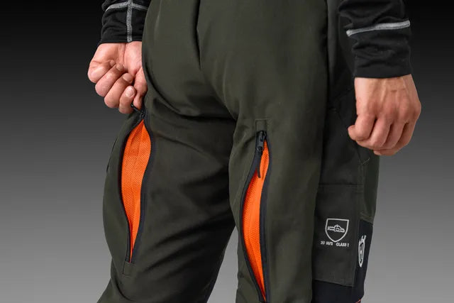 Husqvarna Functional timmermansbroek met kettingzaagbescherming - maat XL/58-keizers.nu