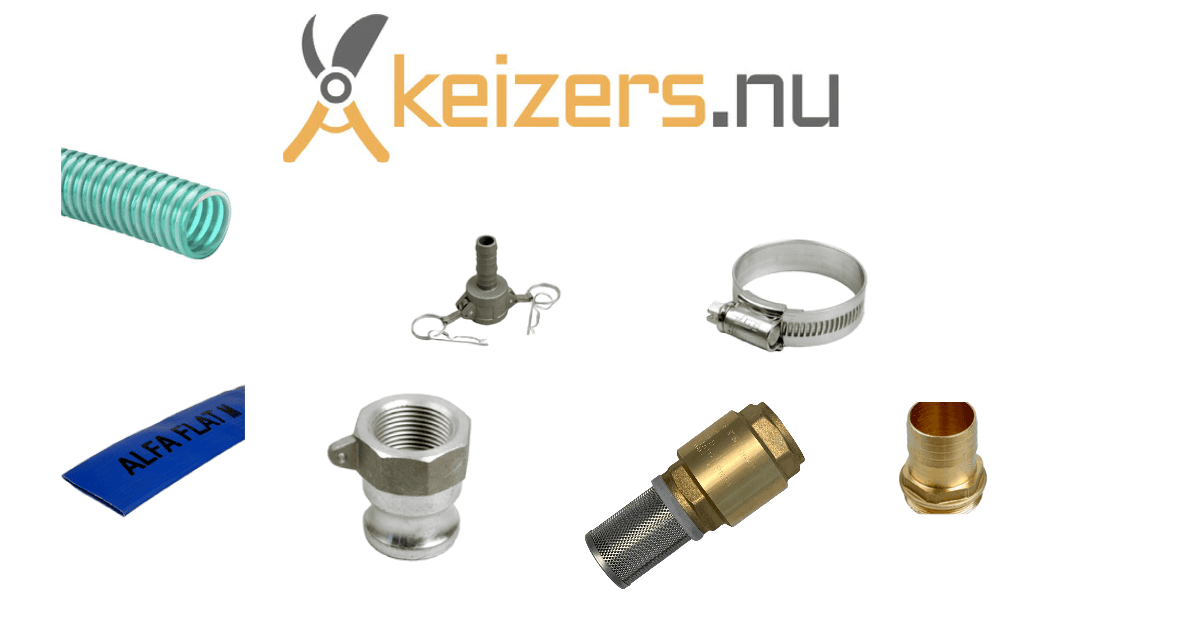 Set voor Waterpompen met Aansluiting 2" - Professioneel - keizers.nu
