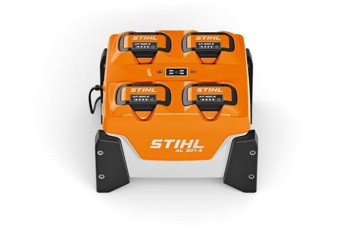 Stihl AL 301-4 Multilader met 6x AP 500 S accu - Gratis Accudeal