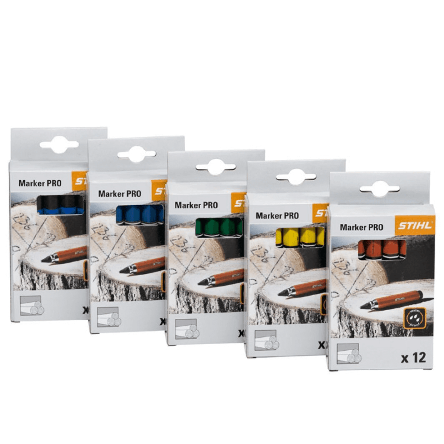 Stihl PRO Markeerkrijt - Zwart - keizers.nu