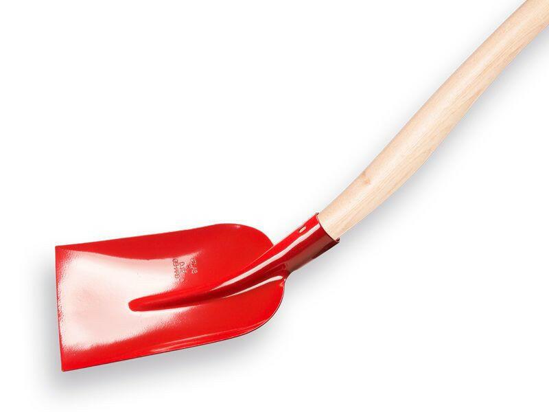 Atlas Betonschop Rood gelakt en gehard - 110 cm - keizers.nu