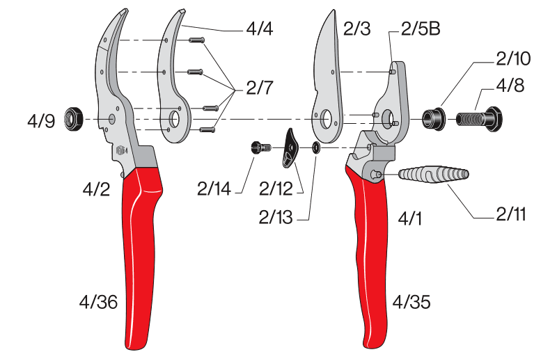 Felco 4 Snoeischaar - keizers.nu