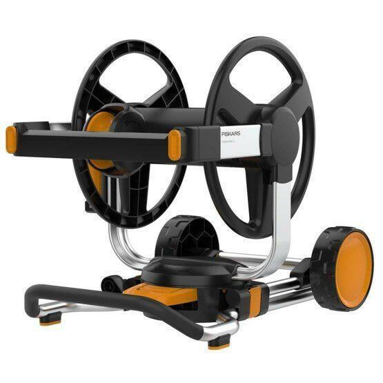 Fiskars Slanghaspel Manueel XL met wielen - excl. tuinslang - keizers.nu