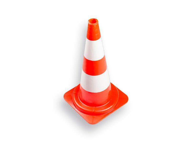 Foliefol Verkeerskegel - 50 cm