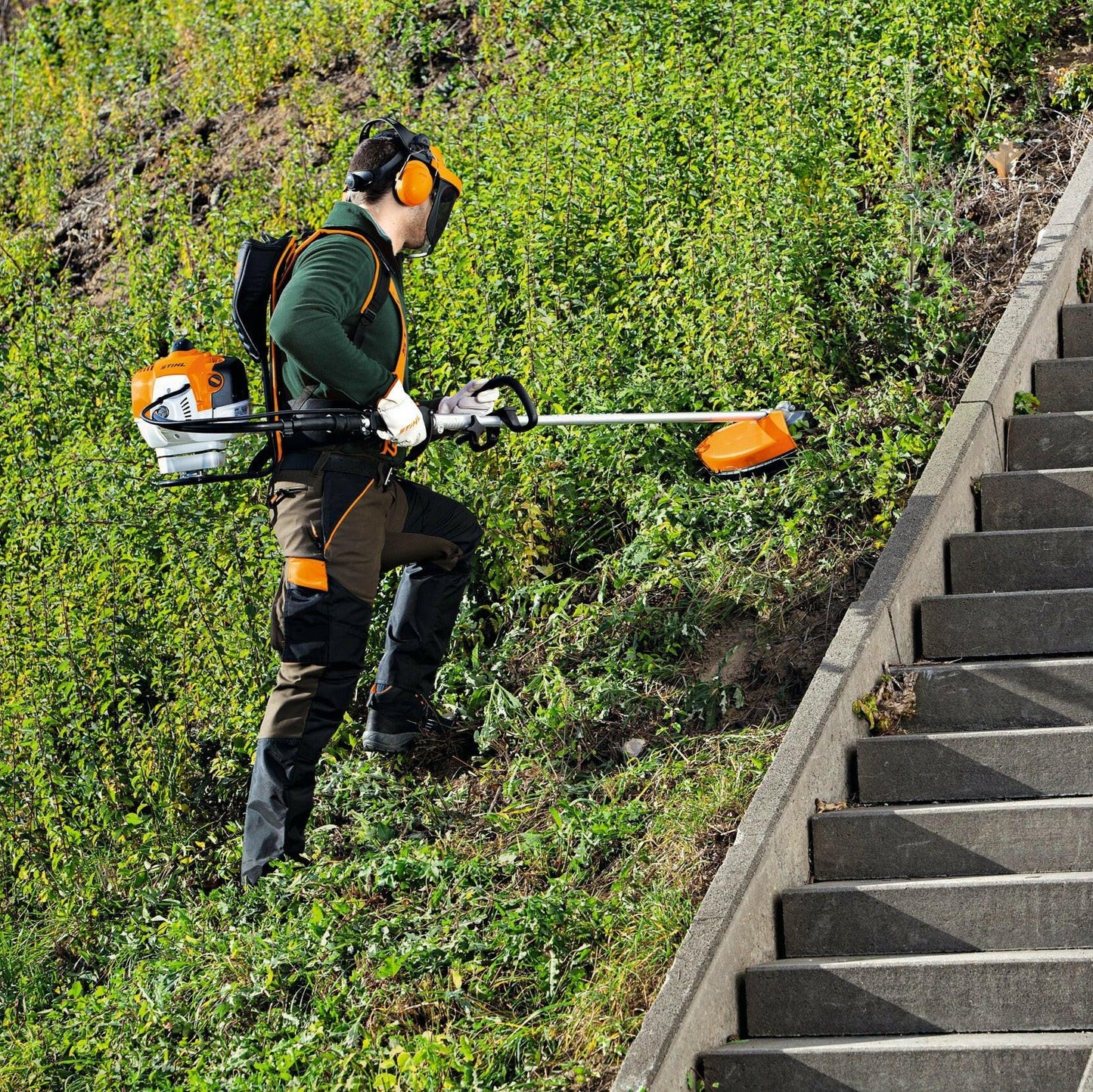 Stihl FR 460 TC-EFM Ruggedragen Bosmaaier - keizers.nu