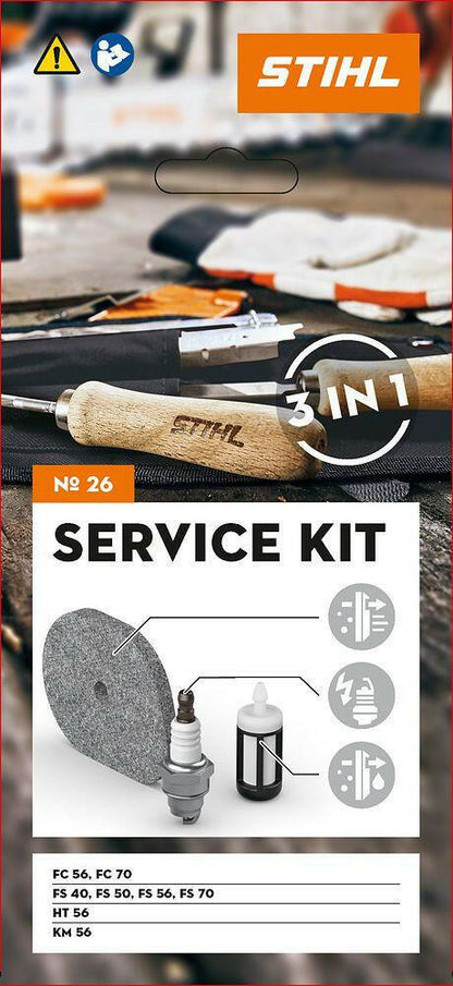 Stihl Service Kit 26 voor FC, FS & KM Modellen - keizers.nu