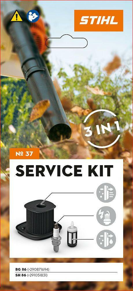 Stihl Service Kit 37 voor BG 86 & SH 86 - keizers.nu