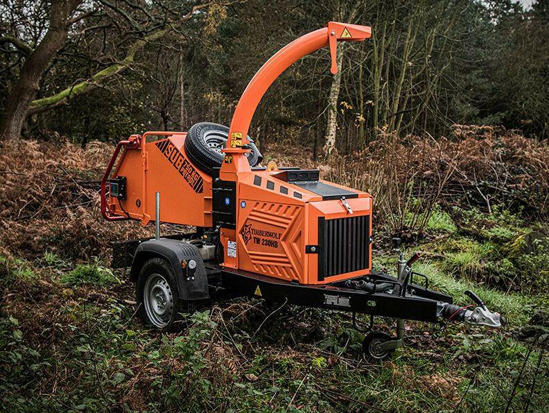 Timberwolf TW 230HB Benzine Houtversnipperaar - keizers.nu