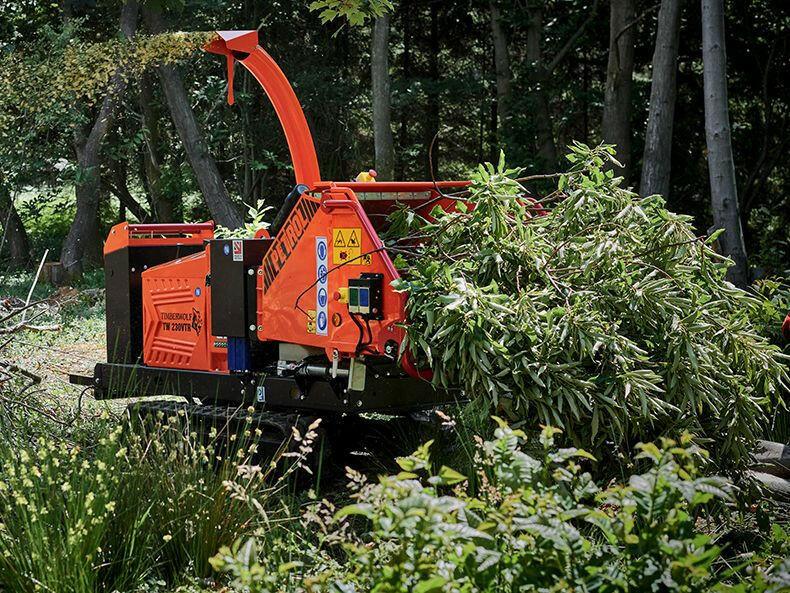Timberwolf TW 230VTR Benzine Houtversnipperaar - keizers.nu