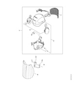 STIHL 0000-889-9038 Hygiëneset DYNAMIC zwart positie 6 technische tekening