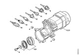 STIHL 4787-791-7300 Stop positie 4 technische tekening