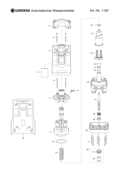 Husqvarna 577700201 onderdelentekening - positie 8