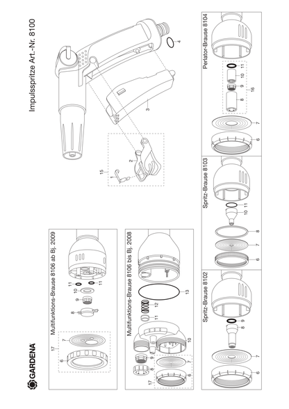 Husqvarna 520338301 onderdelentekening - positie 7