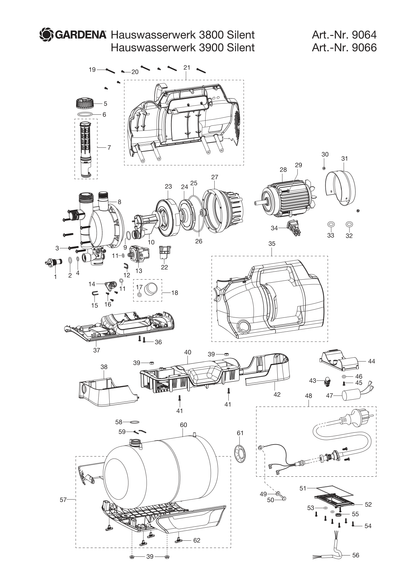 Husqvarna 598964301 onderdelentekening - positie 46