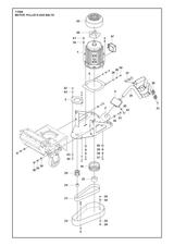 Husqvarna 533378101 onderdelentekening - positie 23
