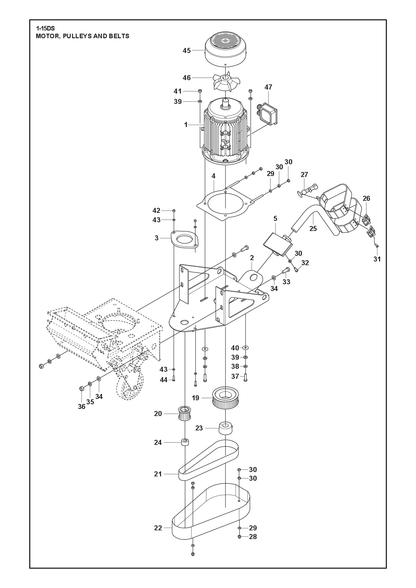 Husqvarna 533378101 onderdelentekening - positie 23