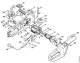 STIHL 1207-430-1600 Aanloopstroombegrenzer positie 22 technische tekening