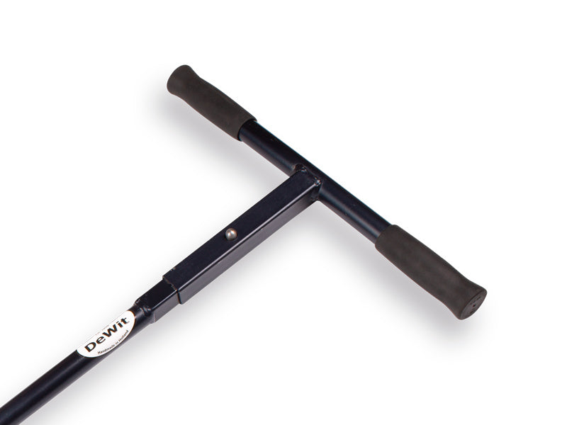 De Wit grondboor 14 cm verlengbaar, gedraaide punt, 127 cm