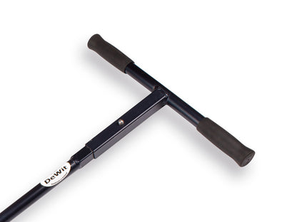 De Wit grondboor 14 cm verlengbaar, gedraaide punt, 127 cm