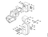 STIHL 0000-953-1025 Tapeind M6x20 positie 3 technische tekening