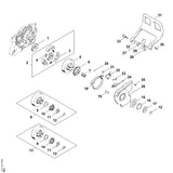 STIHL 0000-790-6102 Combibout M5 positie 33 technische tekening