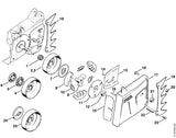 STIHL 0000-642-1215 Ringkettingtandwiel 3/8" 8t positie 5 technische tekening
