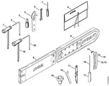 STIHL 0000-792-9130 Kettingbeschermer positie 8 technische tekening