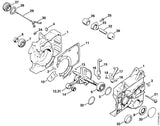 STIHL 9640-003-1570 Keerring 15x24x7 positie 8 technische tekening