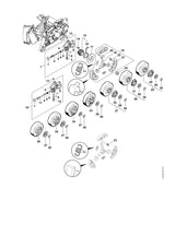 STIHL 0000-642-1207 Ringkettingtandwiel .404" 7t positie 32 technische tekening
