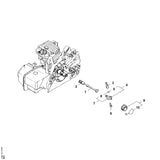 STIHL 9646-945-0350 O-ring 6,07x1,78 positie 8 technische tekening