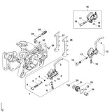 STIHL 0000-993-0510 Ring positie 24 technische tekening