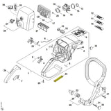 STIHL 1127-120-0604 Carburateur HD-18D positie 15 technische tekening