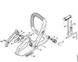 STIHL 0000-967-3579 Sticker positie 12 technische tekening
