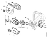 STIHL 1137-120-0606 Carburateur 1137/06 positie 20 technische tekening
